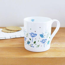 Load image into Gallery viewer, Charlotte Macey &quot;Blue parsley&quot; mug