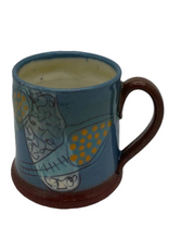 Load image into Gallery viewer, Bridget Williams Pottery &#39;micro blue&#39; espresso mug (BW 81)