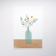 Load image into Gallery viewer, Stephanie Cole Design “Flowers” A4 print