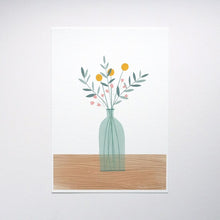 Load image into Gallery viewer, Stephanie Cole Design “Flowers” A4 print (STECO)