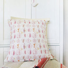 Load image into Gallery viewer, Charlotte Macey &quot;Pomegranate&quot; cushion