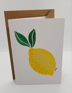 Lemon Street Cards "Lemon" greetings card