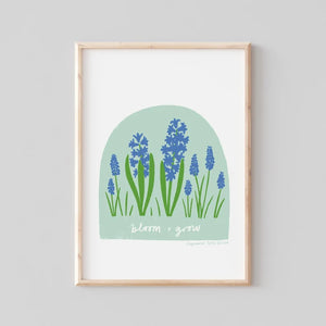 Stephanie Cole Design “Bloom and grow” A5 print