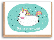 Load image into Gallery viewer, Forever Funny &quot;Believe in yourself!&quot; Greetings card