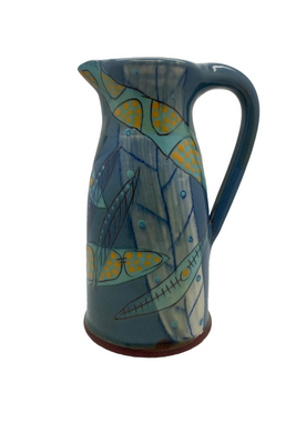 Bridget Williams Pottery polka dot jug (BW58m)