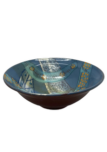 Bridget Williams Pottery 'micro blue' bowl (BW64)