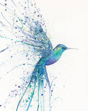 Amy Primarolo Art “Hummingbird” greetings card