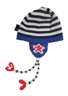 Amanda Hawkins Knitwear Hand knitted cotton hat