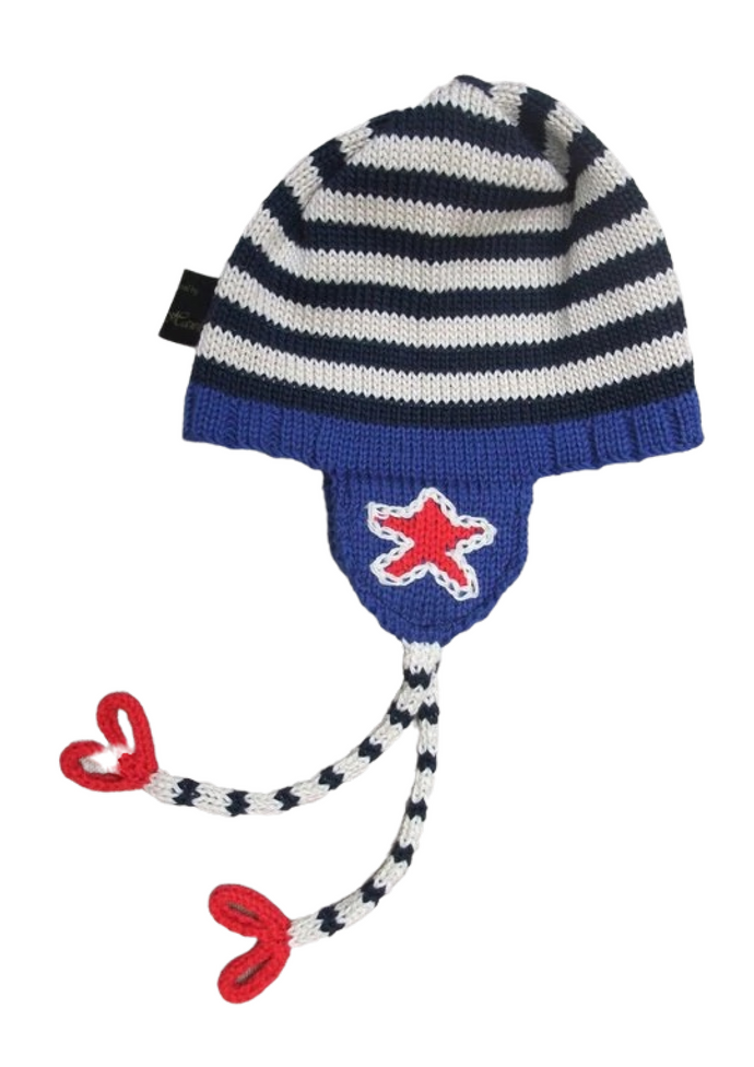 Amanda Hawkins Knitwear Hand knitted cotton hat