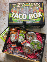 Load image into Gallery viewer, Tubby Tom’s Taco box gift set