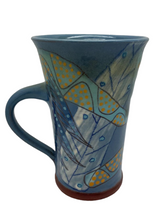 Load image into Gallery viewer, Bridget Williams pottery “micro blue” mug (BW79)