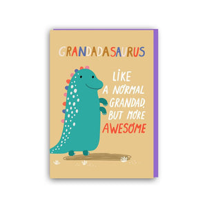 Forever Funny "Granddadasaurus" Father’s Day greetings card