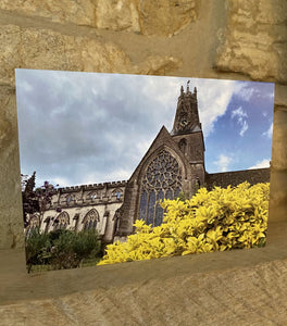 Cotswolds Cards "Holy trinity church, Minchinhampton" greetings card