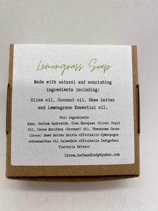Bathe in Stroud lemongrass  soap