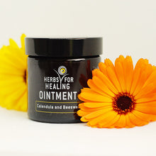 Load image into Gallery viewer, Herbs For Healing Balm Calendula and beeswax 60g