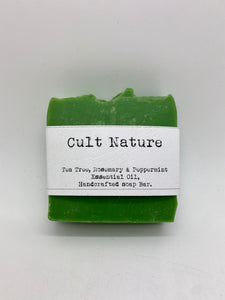 Tea tree, rosemary and peppermint essential oil soap (Cult)