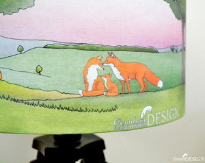 Ceridwen Hazelchild Design Fox lampshade  (CHD)