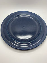 Load image into Gallery viewer, Lansdown Pottery ocean blue dinner plate Stroud 