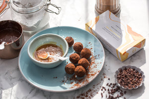 Costello and Hellerstein sea salt caramel truffles (Costello)