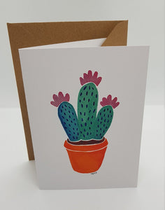 Lemon Street Cards "Cactus" greetings card