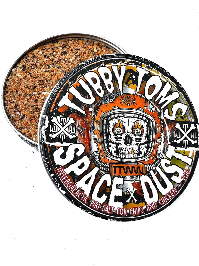 Tubby Tom’s Space Dust seasoning tin 
