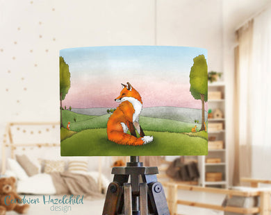 Ceridwen Hazelchild Design Fox lampshade