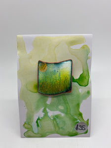 Sally Davis Landscape enamel brooch (Sally)