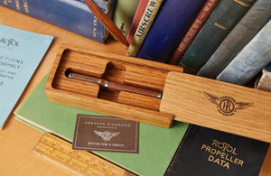 Hordern Richmond Fountain pen made from original spitfire propeller