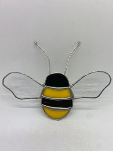Liz Browning Glass Creations Bee stained glass hanging