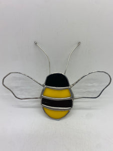 Liz Browning Glass Creations Bee stained glass hanging