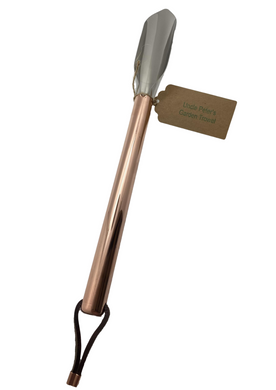 Uncle Peter's 16 inch Long handled trowel with leather strap
