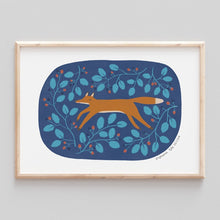 Load image into Gallery viewer, Stephanie Cole Design “Fox” A4 print