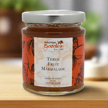Load image into Gallery viewer, Kitchen Garden Foods Three fruit marmalade 227g