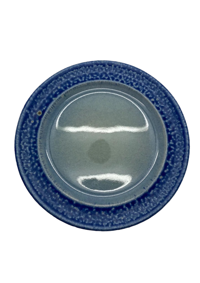 Lansdown Pottery ash blue side plate