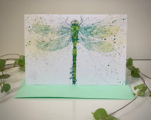 Load image into Gallery viewer, Amy Primarolo Art Dragonfly greetings card (AMY)