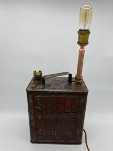 Petrol can lamp (Roy Kay)