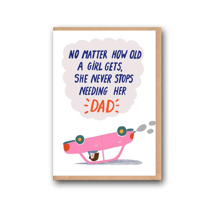 Forever Funny Father’s Day greetings card (Anastassia)