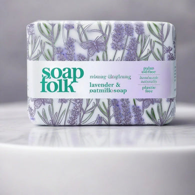 Soap Folk - Organic Lavender and Oatmilk Soap