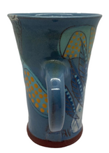 Load image into Gallery viewer, Bridget Williams pottery “micro blue” mug (BW79)
