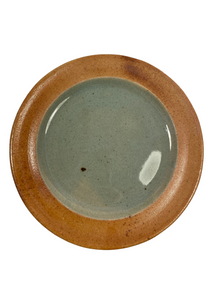 Lansdown Pottery burnt sienna side plate (LAN S1)