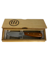 Load image into Gallery viewer, Scratch Knives small kitchen knife 9.5cm blade with box (Lees)