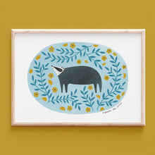 Load image into Gallery viewer, Stephanie Cole Design “Badger” A4 print