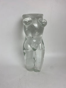 Alexandra Pheonix Holmes female figure blown glass