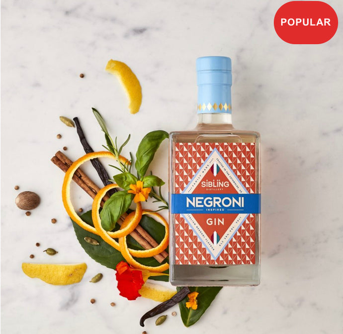 Sibling distillery negroni gin 70cl 38% ABV