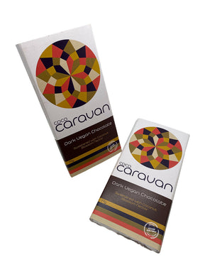 Coco Caravan Dark vegan chocolate bar 77g 