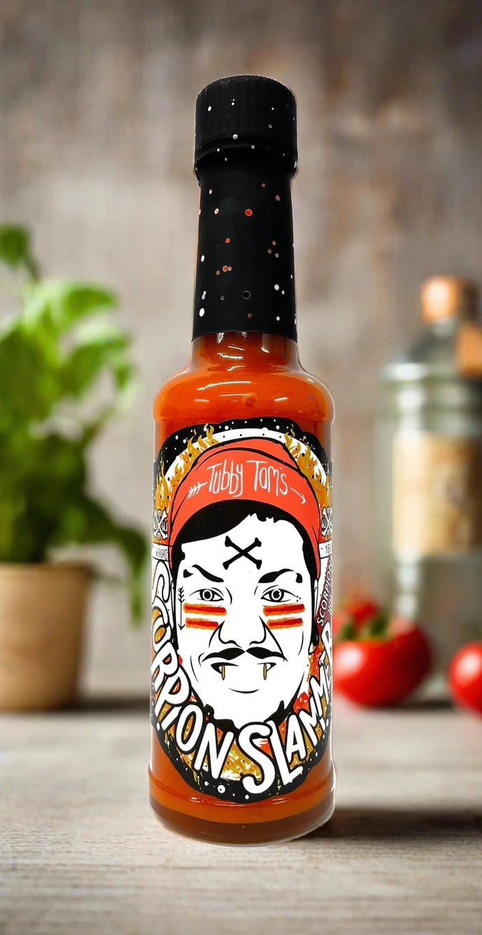 Tubby Tom's Scorpion Slammer hot sauce