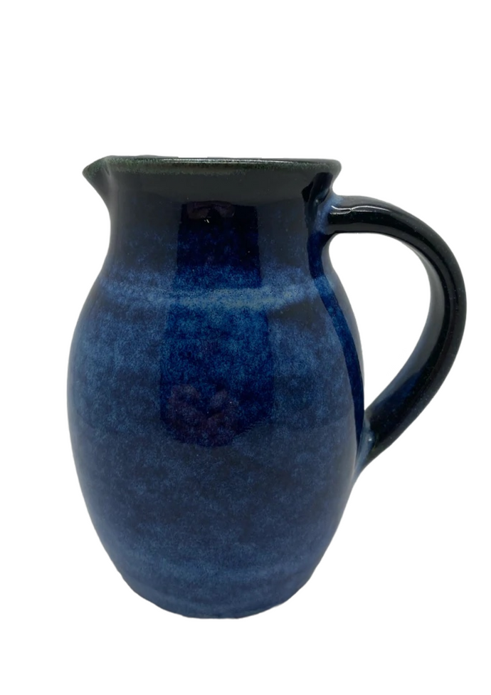 Lansdown Pottery ocean blue jug (LAN03)