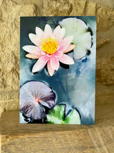 Load image into Gallery viewer, Cotswolds Cards &quot;Water Lilly&quot; greetings card