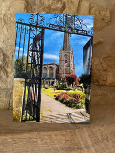Cotswolds Cards "Tetbury Church" greetings card 
