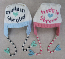 Load image into Gallery viewer, Amanda Hawkins Knitwear  &quot;Made in Stroud&quot; new born baby hat blue (HATS)